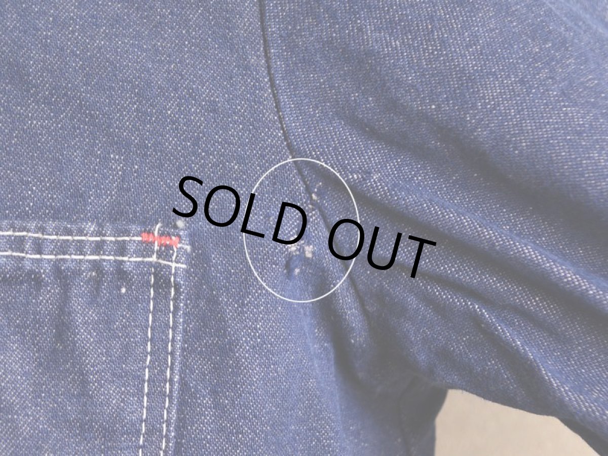 画像17: 1970s Wrangler ブランケット付きデニムカバーオール　 表記40  (17)