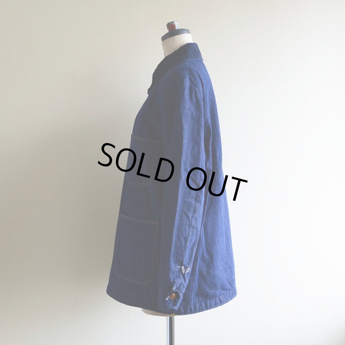 画像4: 1970s Wrangler ブランケット付きデニムカバーオール　 表記40  (4)