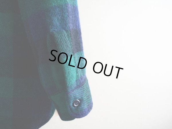 画像14: 1960s KingKole マチ付きウールシャツ　 実寸L 