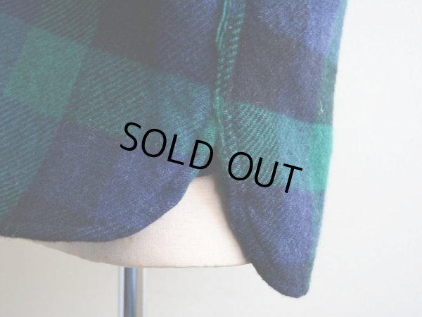 画像8: 1960s KingKole マチ付きウールシャツ　 実寸L 