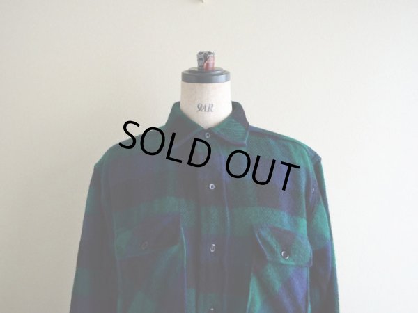 画像4: 1960s KingKole マチ付きウールシャツ　 実寸L 
