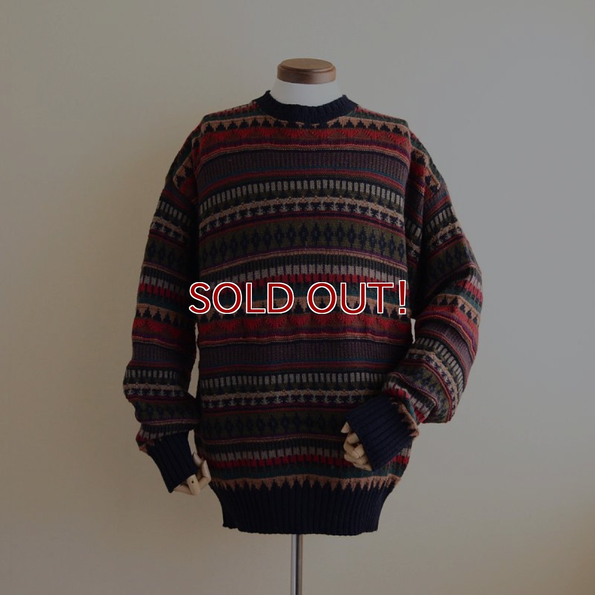 画像1: 1970s PENDLETON ウールセーター　 表記XL  (1)