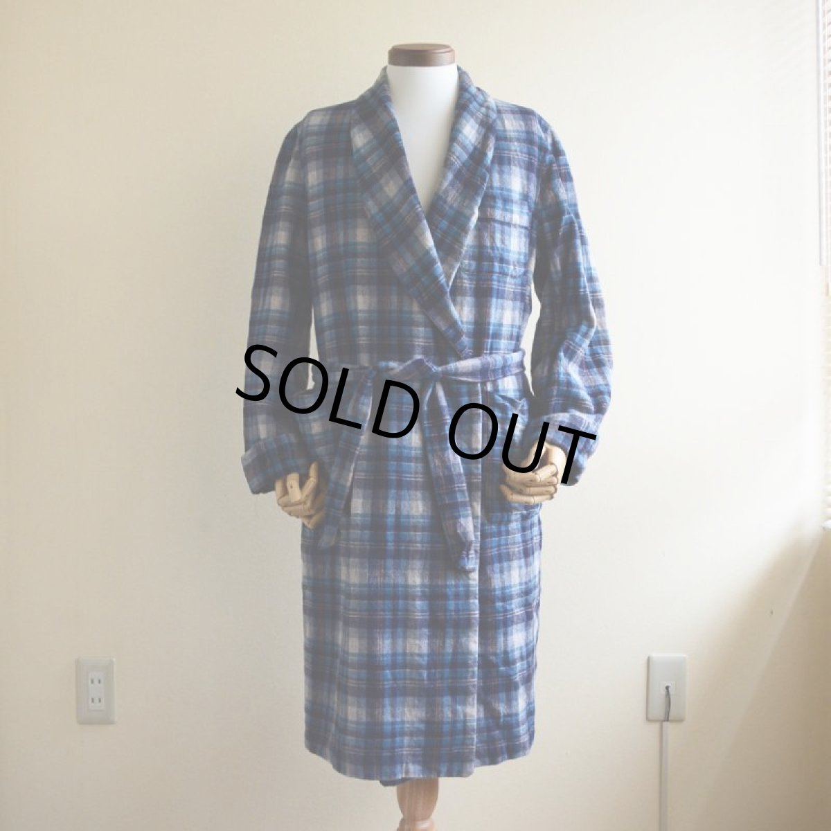 画像1: 1970s PENDLETON ウールガウン　 表記L  (1)