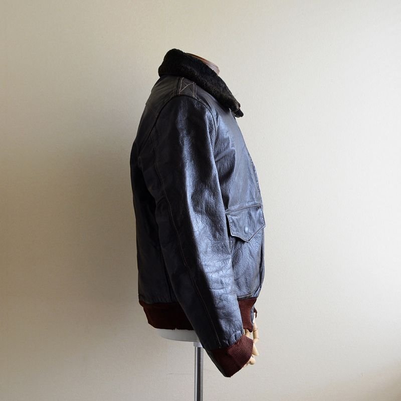 1960s-70s L.L.Bean G-1 Type レザージャケット 実寸38 - 古着屋