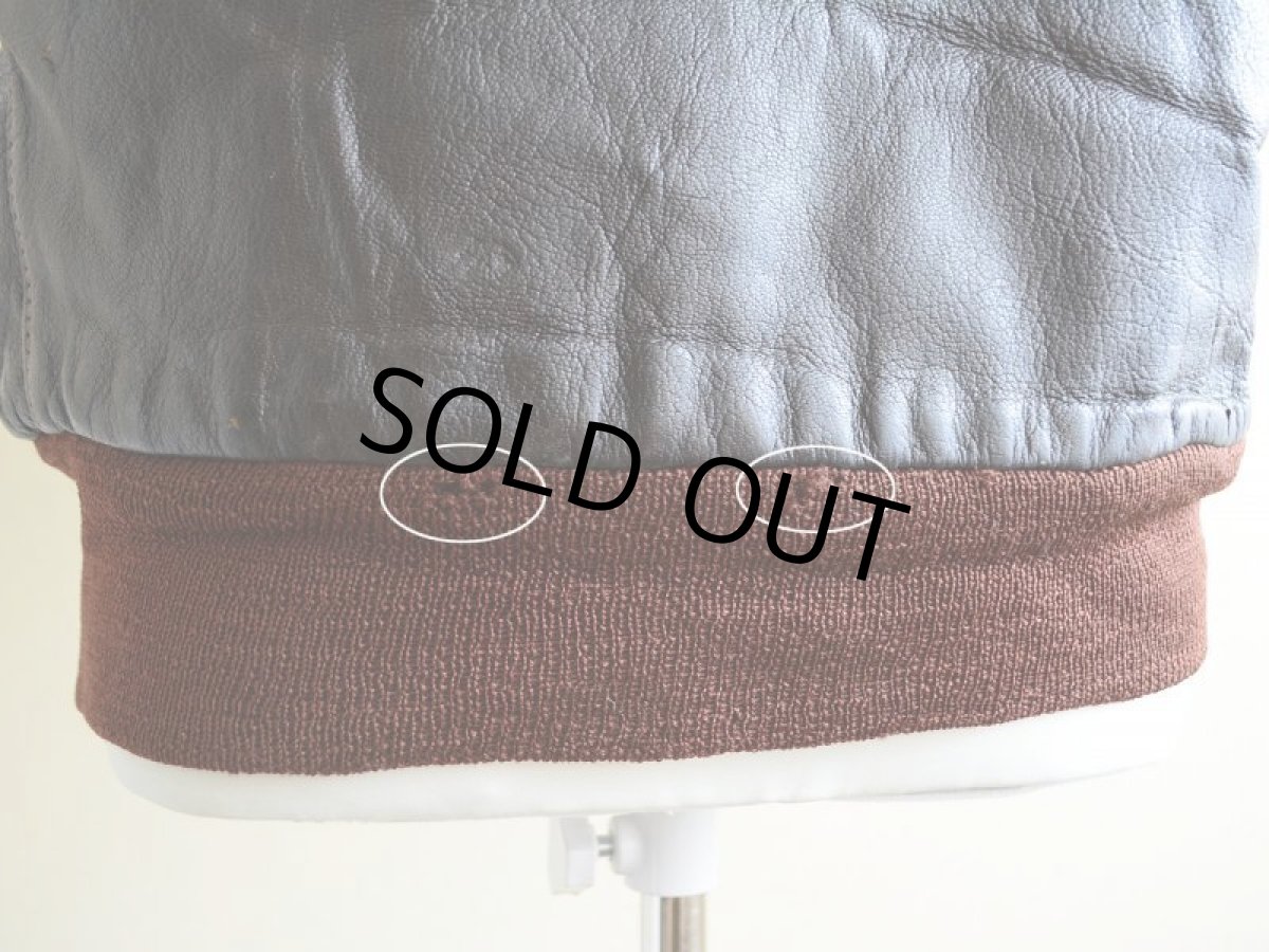 画像15: 1960s-70s L.L.Bean G-1 Type レザージャケット　 実寸38  (15)