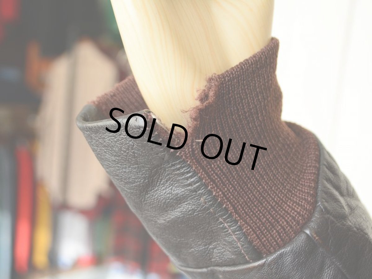 画像11: 1960s-70s L.L.Bean G-1 Type レザージャケット　 実寸38  (11)