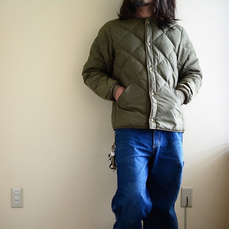 画像1: 1970s EddieBauer インサレーションダウンシャツ 実寸ML