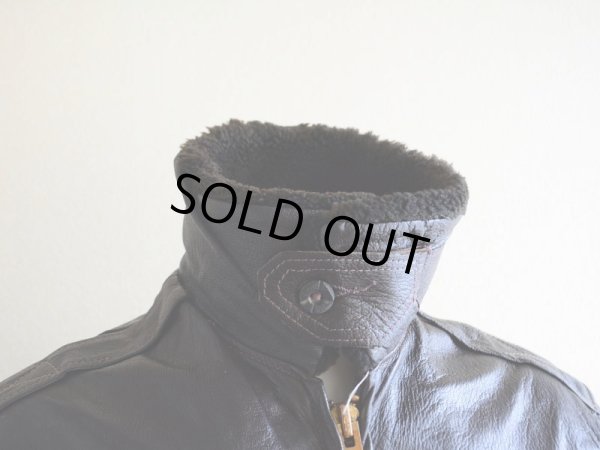 画像6: 1960s-70s L.L.Bean G-1 Type レザージャケット  実寸38