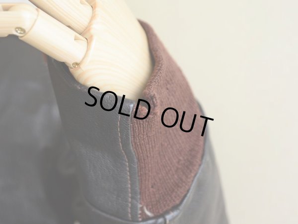 画像13: 1960s-70s L.L.Bean G-1 Type レザージャケット  実寸38