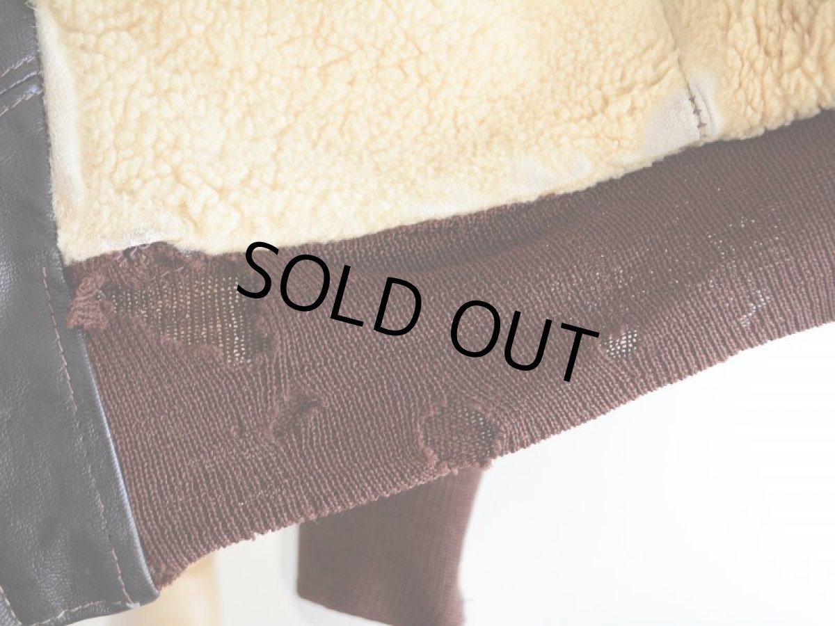 画像20: 1960s-70s L.L.Bean G-1 Type レザージャケット　 実寸38  (20)