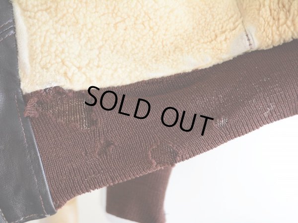 画像20: 1960s-70s L.L.Bean G-1 Type レザージャケット  実寸38