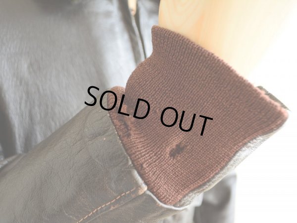 画像10: 1960s-70s L.L.Bean G-1 Type レザージャケット  実寸38