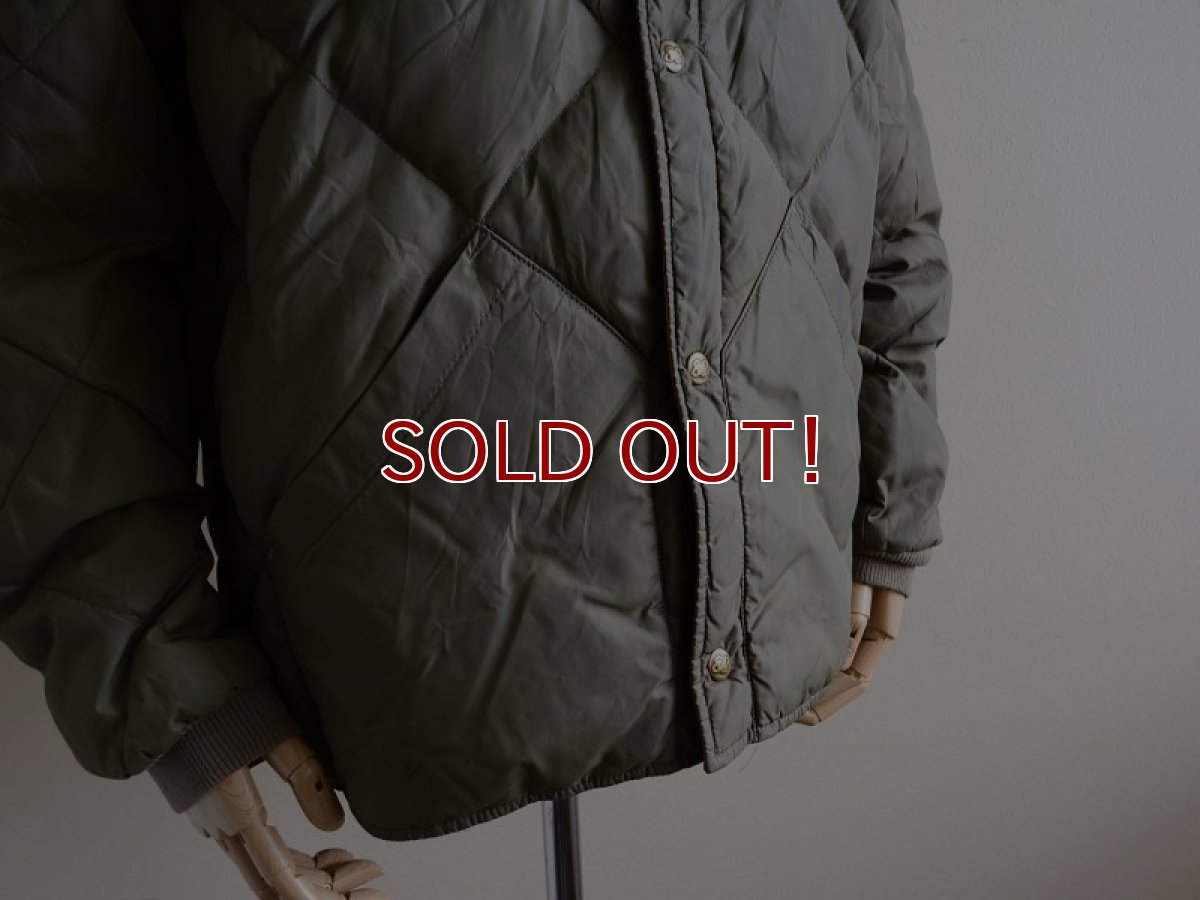 画像7: 1970s EddieBauer インサレーションダウンシャツ　 実寸ML  (7)