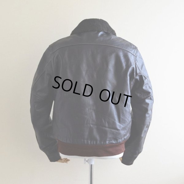 画像3: 1960s-70s L.L.Bean G-1 Type レザージャケット  実寸38