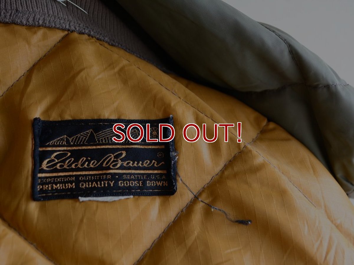 画像5: 1970s EddieBauer インサレーションダウンシャツ　 実寸ML  (5)