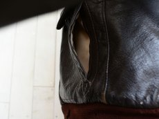 画像8: 1960s-70s L.L.Bean G-1 Type レザージャケット　 実寸38  (8)