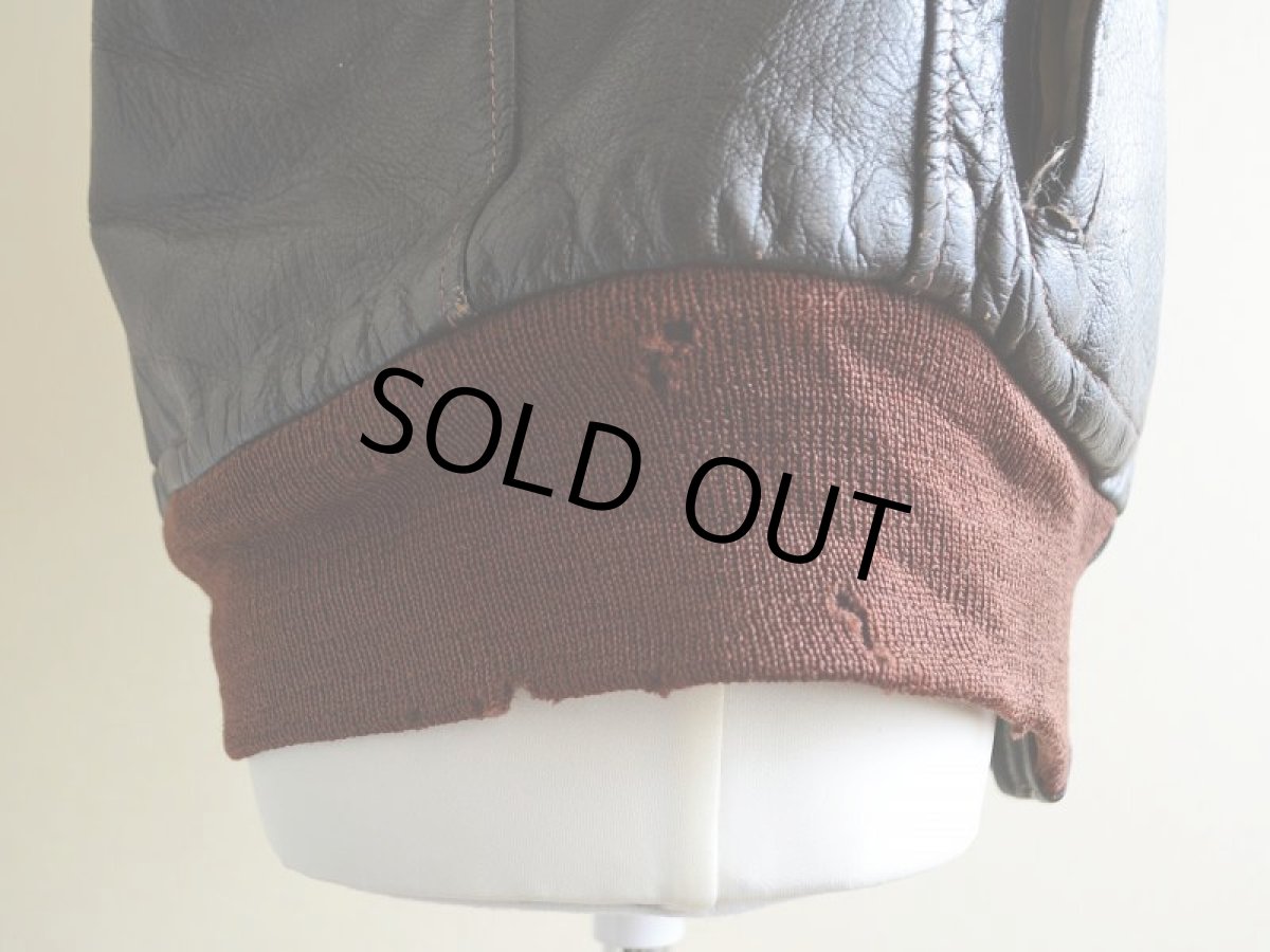 画像16: 1960s-70s L.L.Bean G-1 Type レザージャケット　 実寸38  (16)