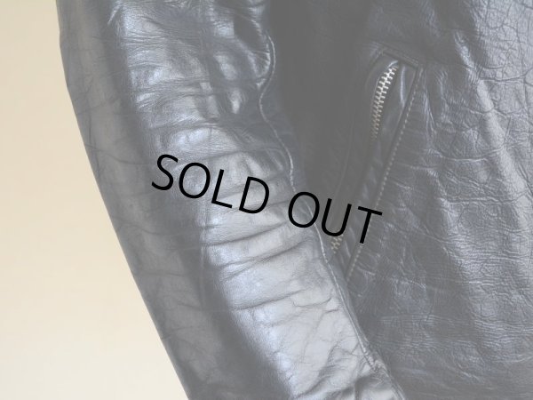 画像13: 1970s WIND CHEATER シングルライダースジャケット　 表記44 