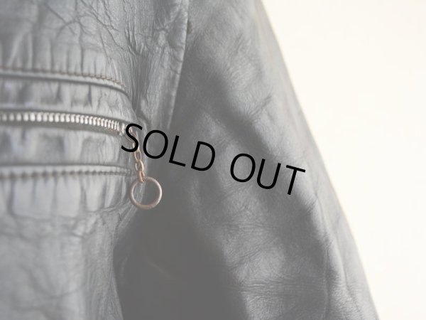 画像8: 1970s WIND CHEATER シングルライダースジャケット　 表記44 