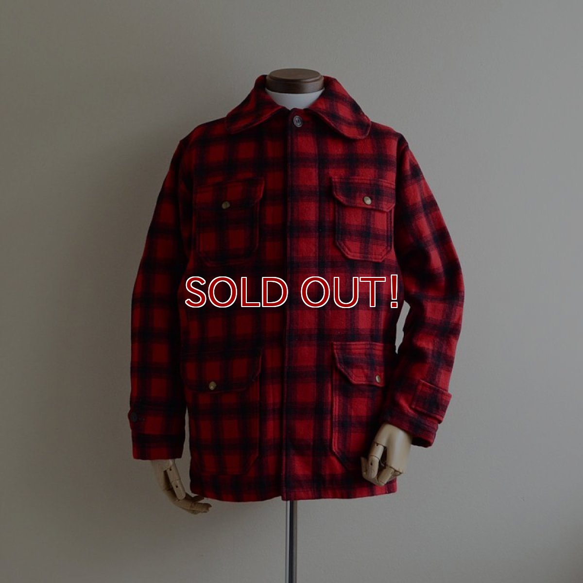 画像1: 1950s Woolrich ウールハンティングジャケット　 表記36  (1)