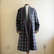 画像1: 1960s-70s ウールガウン　 実寸ML  (1)