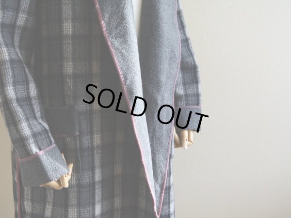 画像7: 1960s-70s ウールガウン  実寸ML