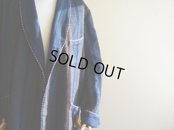 画像8: 1960s-70s ウールガウン　 実寸ML 