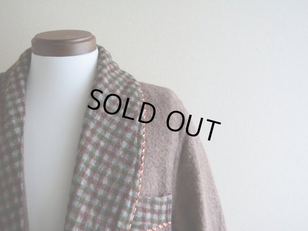 画像6: 1960s-70s ウールガウン　 実寸M 