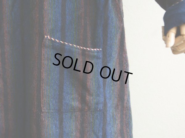 画像11: 1960s-70s ウールガウン　 実寸ML 