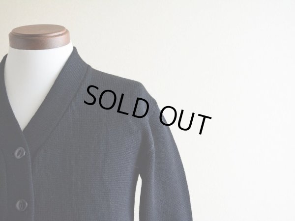 画像5: 1950s〜 レタードカーディガン　 実寸S 