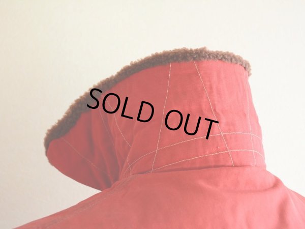 画像10: 1940s-50s ALASKA SLEEPING BAG 襟ボアダウンジャケット　 表記M 