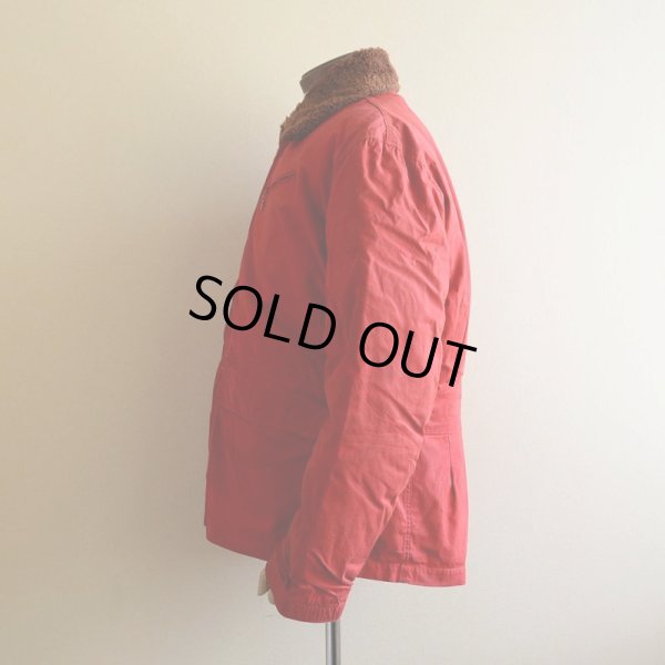 画像4: 1940s-50s ALASKA SLEEPING BAG 襟ボアダウンジャケット　 表記M 