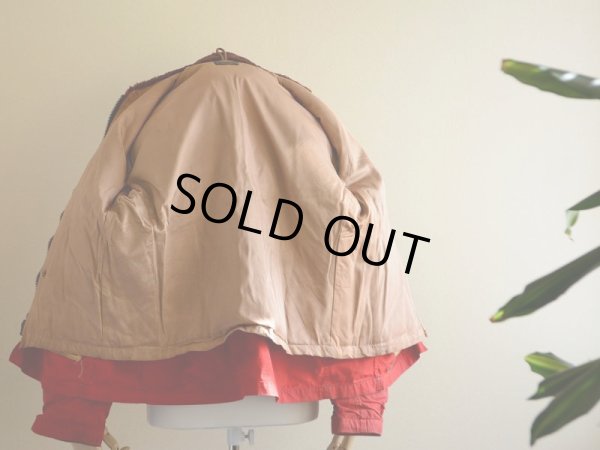 画像19: 1940s-50s ALASKA SLEEPING BAG 襟ボアダウンジャケット　 表記M 