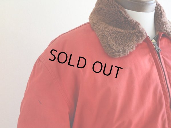 画像7: 1940s-50s ALASKA SLEEPING BAG 襟ボアダウンジャケット　 表記M 