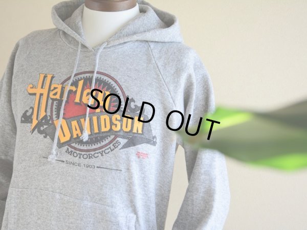 画像12: 1990s HARLEY-DAVIDSON スウェットパーカー　 表記M 