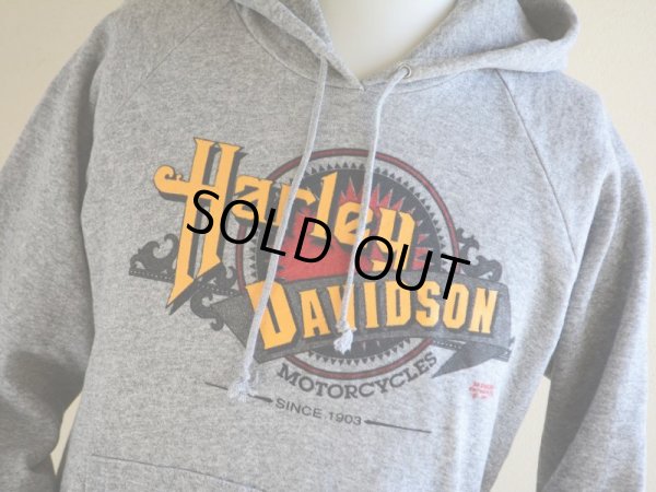 画像7: 1990s HARLEY-DAVIDSON スウェットパーカー　 表記M 