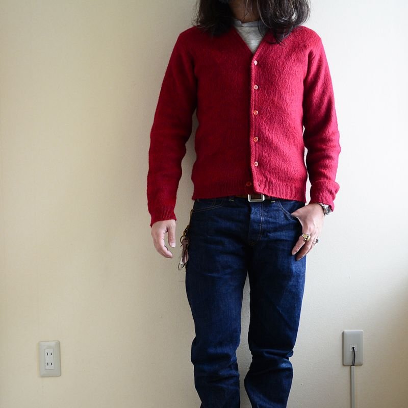 画像2: 1970s Sears モヘアカーディガン 表記M