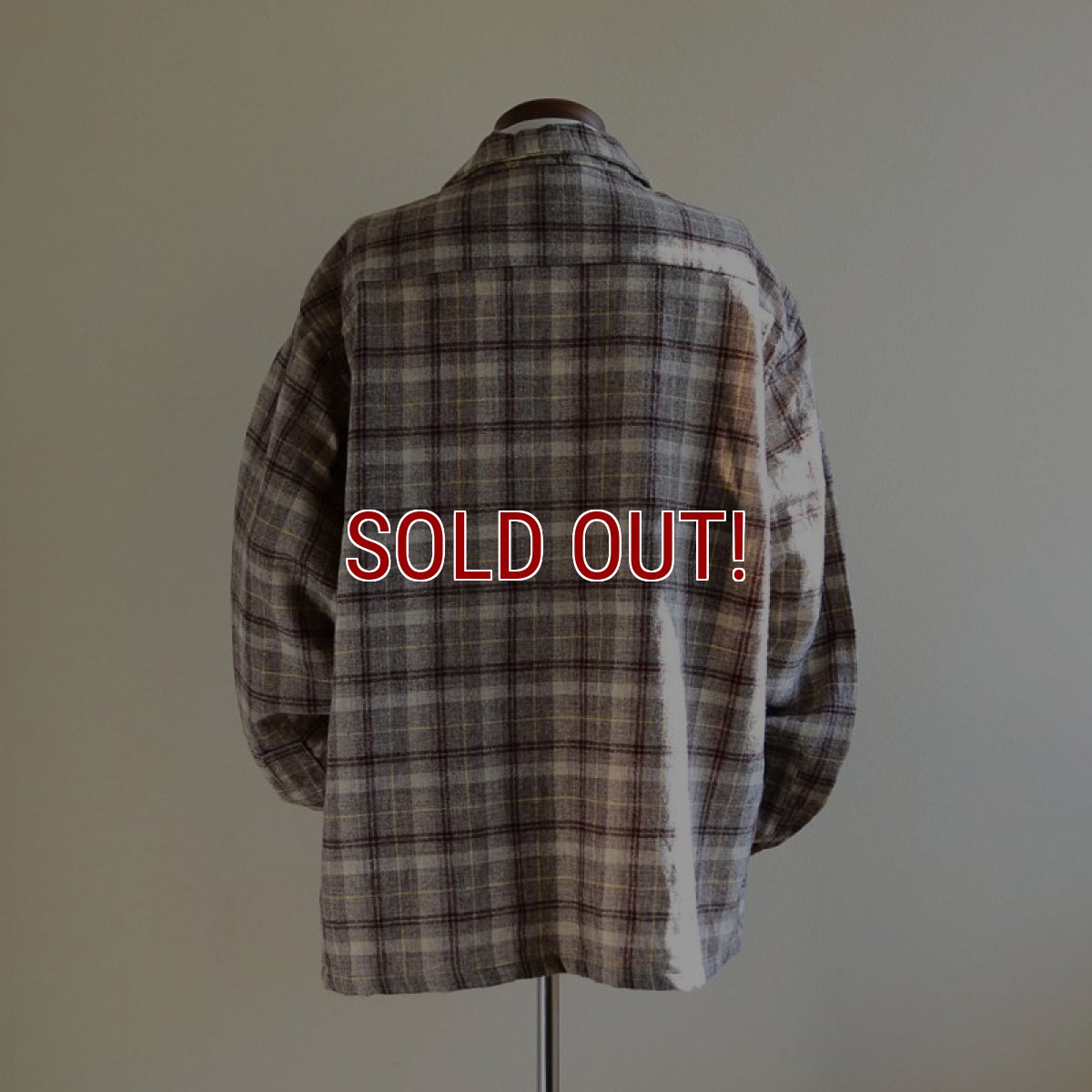 画像3: 1950s〜 Woolrich ウールシャツ　 表記XL  (3)