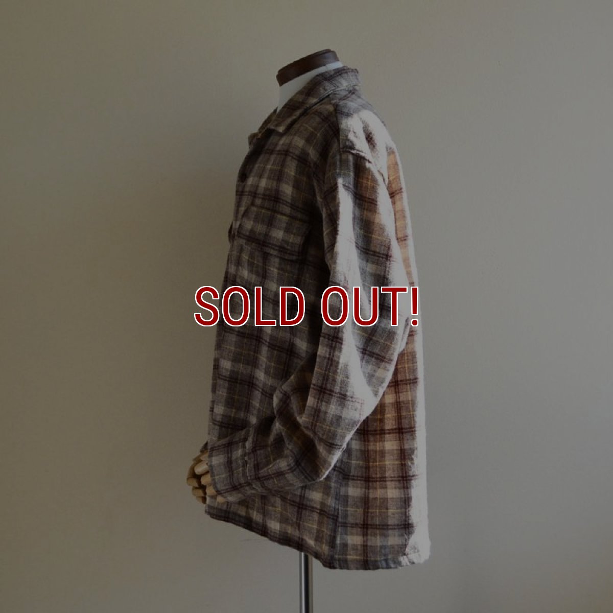 画像4: 1950s〜 Woolrich ウールシャツ　 表記XL  (4)