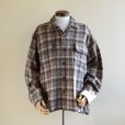 画像1: 1950s〜 Woolrich ウールシャツ　<br>表記XL<br> (1)