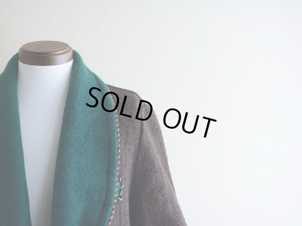 画像5: 1950s〜 スモーキングガウン　 実寸M 