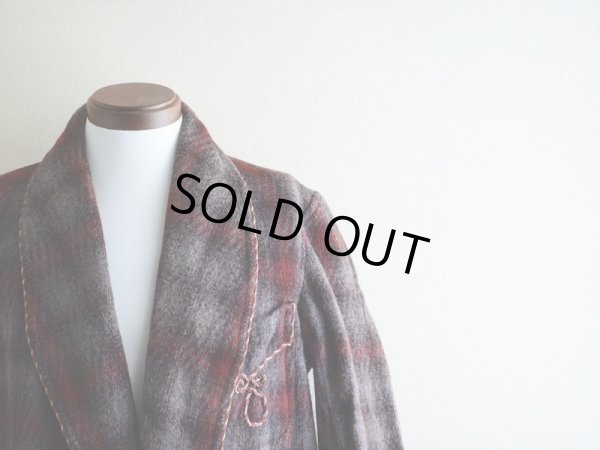 画像5: 1940s-50s スモーキングガウン　 実寸ML 