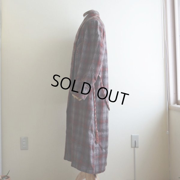 画像4: 1940s-50s スモーキングガウン　 実寸ML 