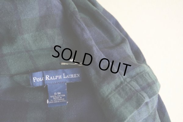 画像5: PoLo RalphLauren フランネルガウン　 表記S/M 