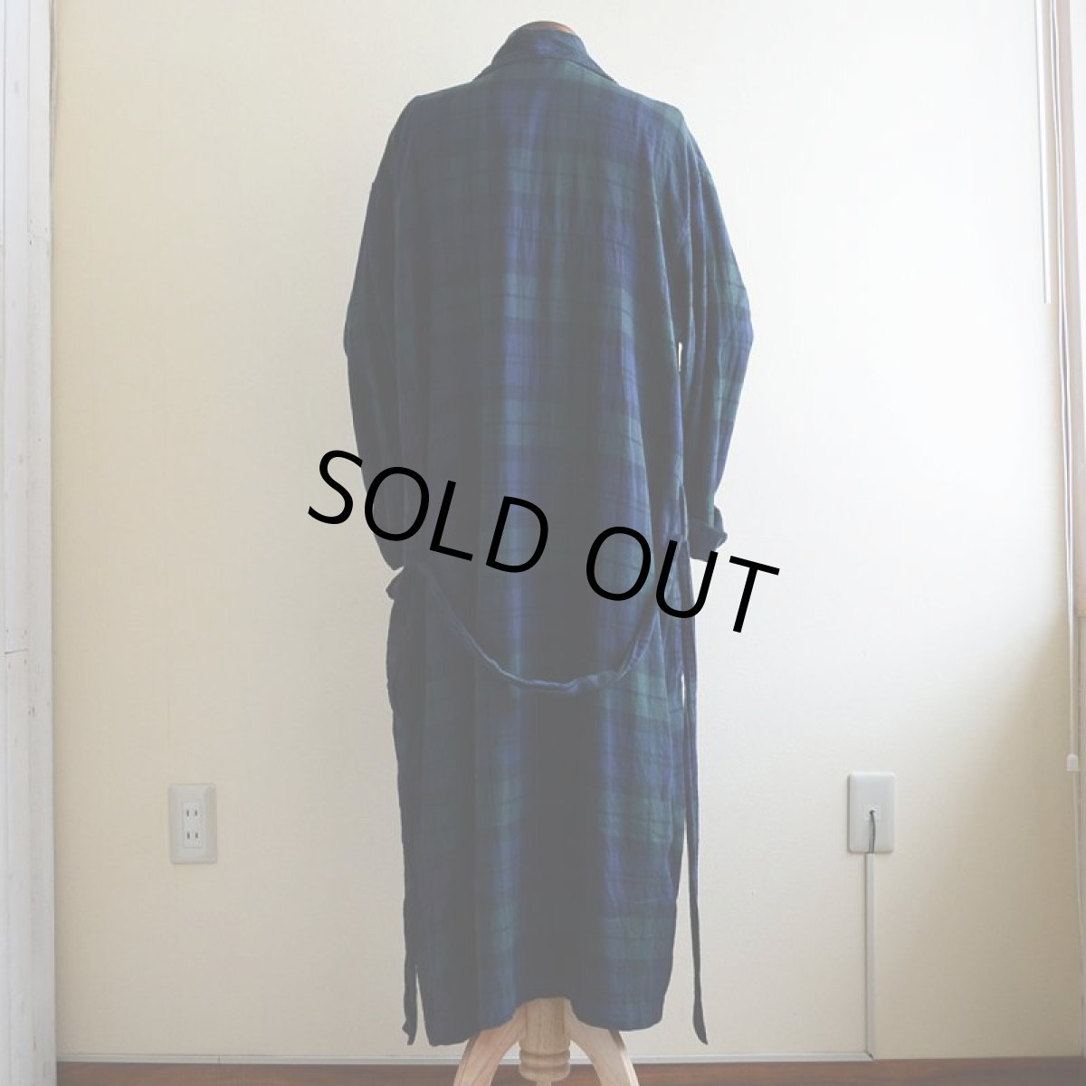 画像3: PoLo RalphLauren フランネルガウン　 表記S/M  (3)