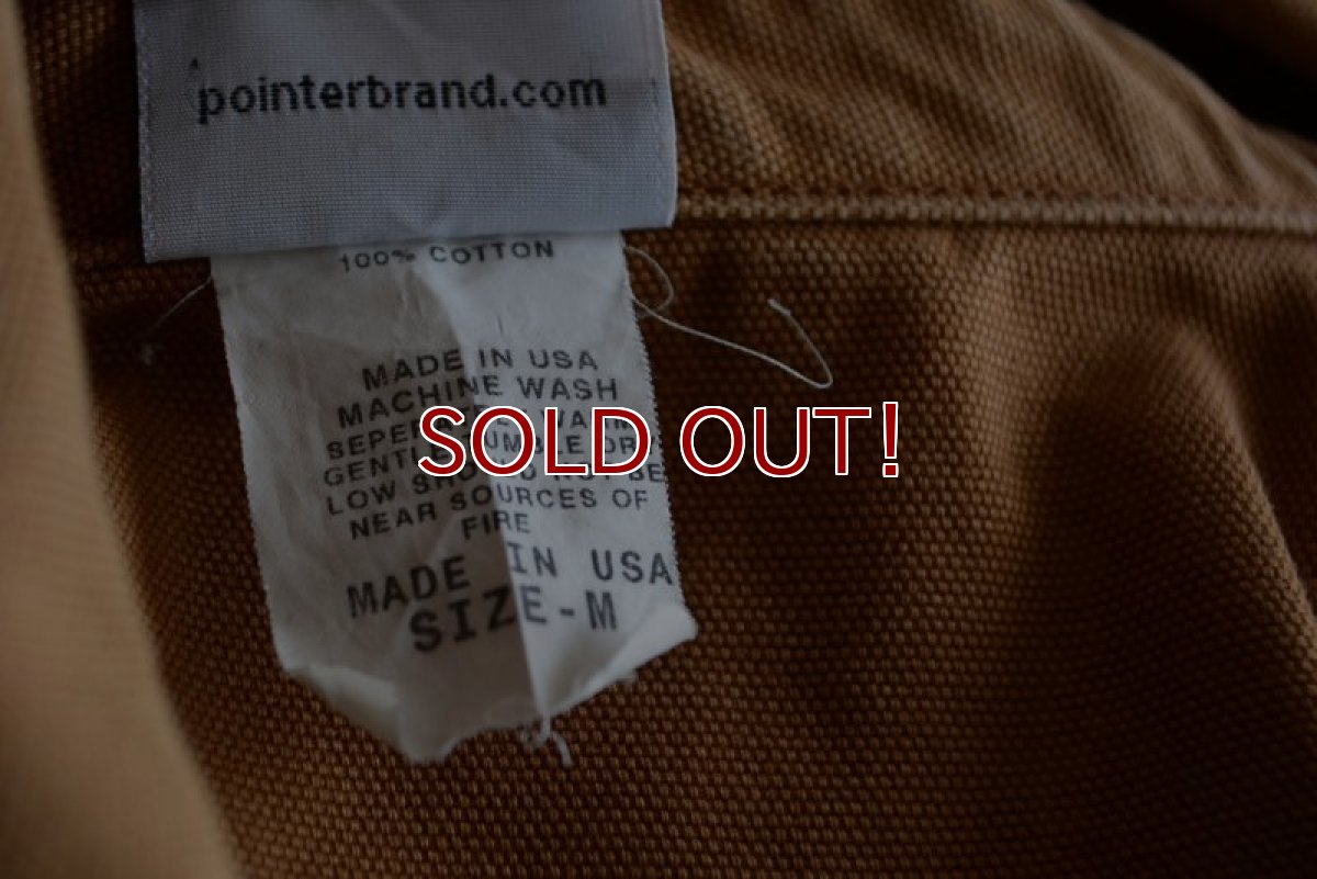 画像18: POINTER BRAND ブラウンダックカバーオール　 MADE IN USA　 表記M  (18)