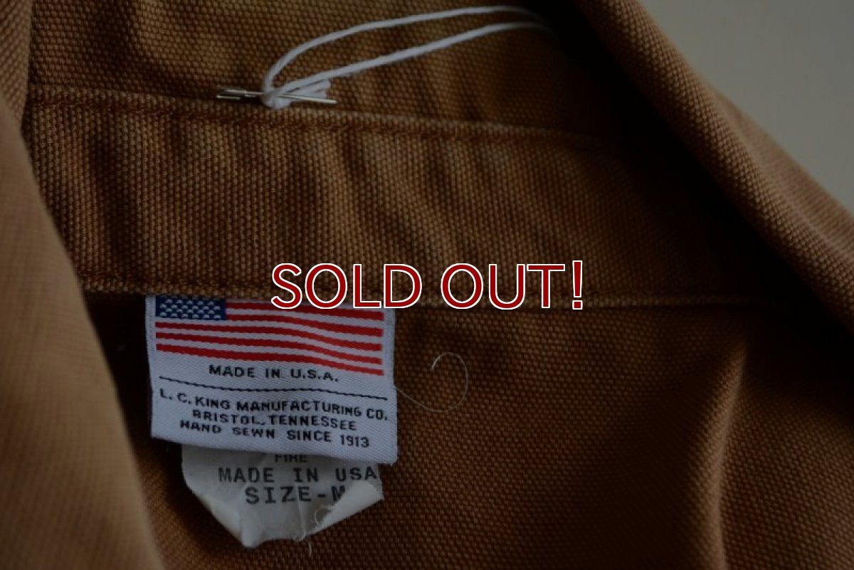 画像19: POINTER BRAND ブラウンダックカバーオール　 MADE IN USA　 表記M  (19)