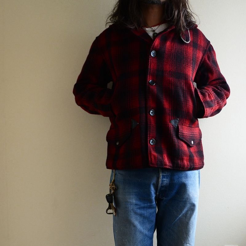 画像3: 1940s SPORTCLAD ウールハンティングジャケット 実寸38-40