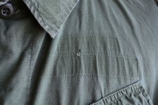 画像9: 1960s US.ARMY ジャングルファティーグジャケット/4th Type　 表記MEDIUM-REGULAR  (9)