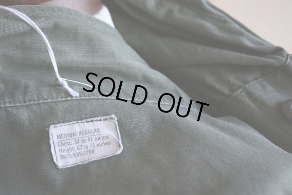 画像6: 1960s US.ARMY ジャングルファティーグジャケット/4th Type  表記MEDIUM-REGULAR